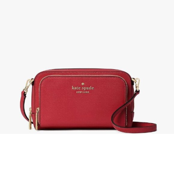 Kate Spade Staci Dual Zip Around Crossbody - Picture 1 of 7